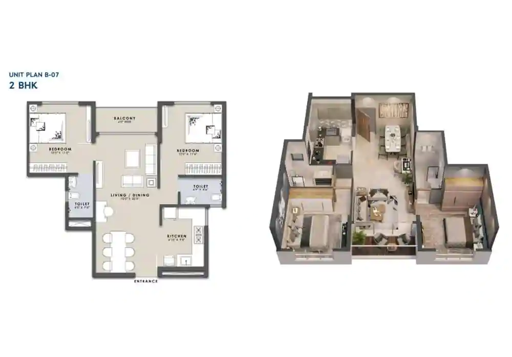 2 BHK